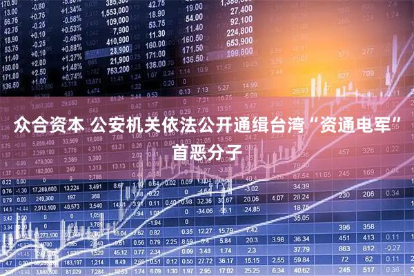 众合资本 公安机关依法公开通缉台湾“资通电军”首恶分子