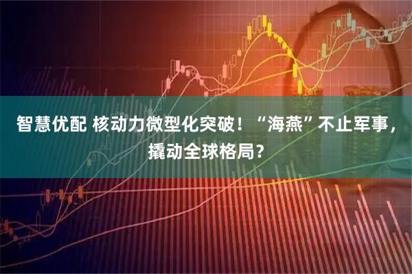 智慧优配 核动力微型化突破！“海燕”不止军事，撬动全球格局？
